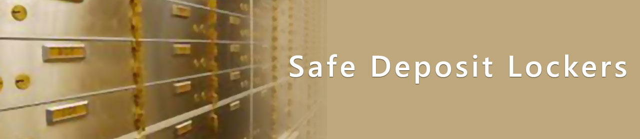 Safe Deposit Lockers